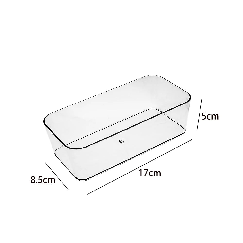Caja de Almacenamiento Transparente de Gran Capacidad – Organizador para Cosméticos y Accesorios - 369 view
