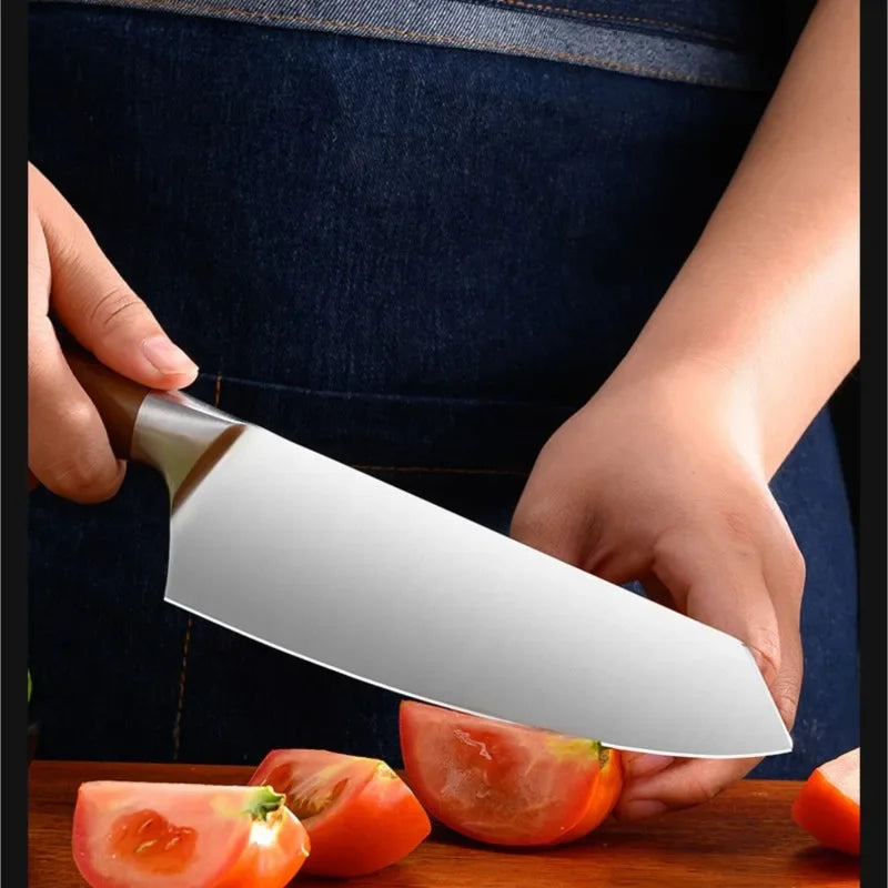 Juego de Cuchillos de Chef – Acero Inoxidable Japonés, Multiusos y Ergonómico - 369 view