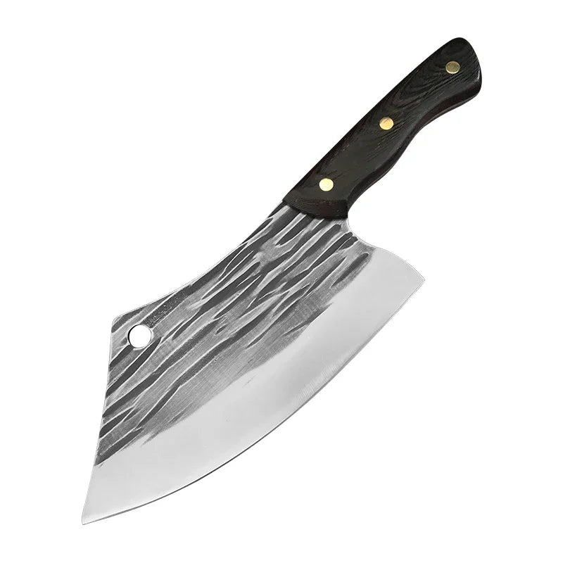 Cuchillo de Chef Forjado a Mano – Tradicional, Ideal para Carne y Verduras - 369 view