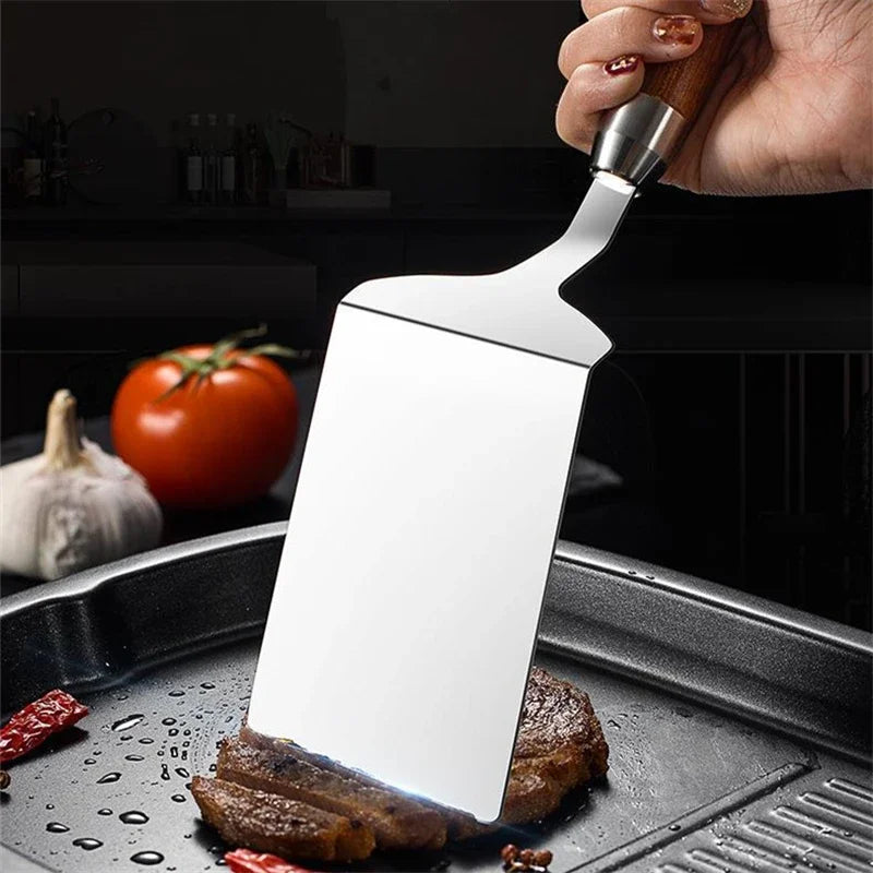Espátula de Acero Inoxidable para Parrilla y Cocina – Multiusos