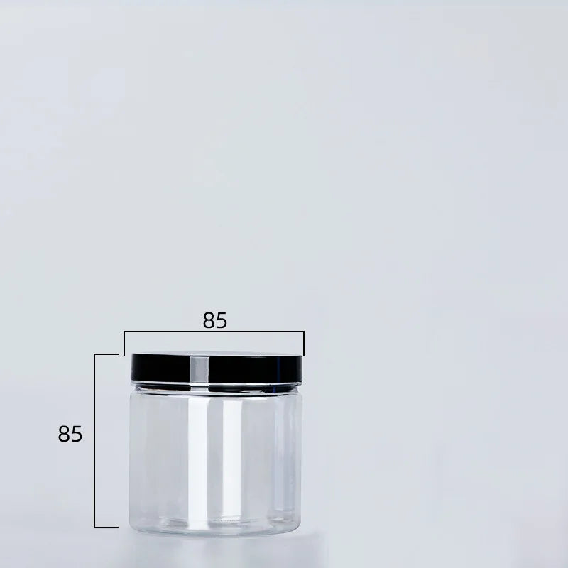Clear Sealed Can With Lid Food Smell Odor Proof Storage Packaging Bottle Coffee Beans Seasoning Container Kitchen Accessories