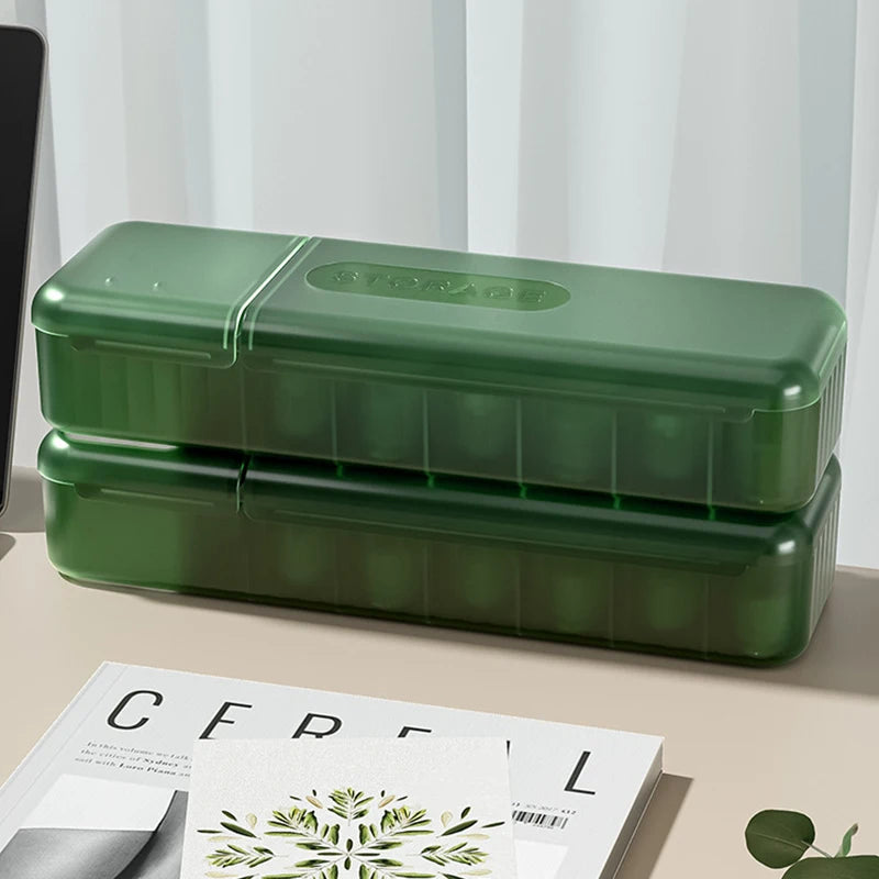 Caja Organizadora de Cables con 7 Compartimentos – Gestión de Cables para Hogar y Viaje