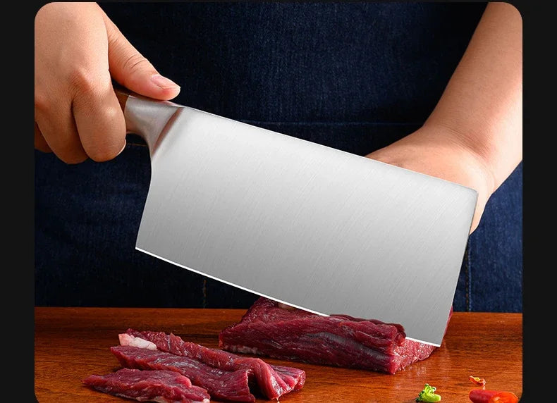 Juego de Cuchillos de Chef – Acero Inoxidable Japonés, Multiusos y Ergonómico - 369 view