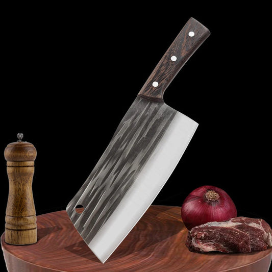 Cuchillo de Cocina Forjado a Mano – Tradicional, Afilado y Multiusos para Carne y Verduras - 369 view