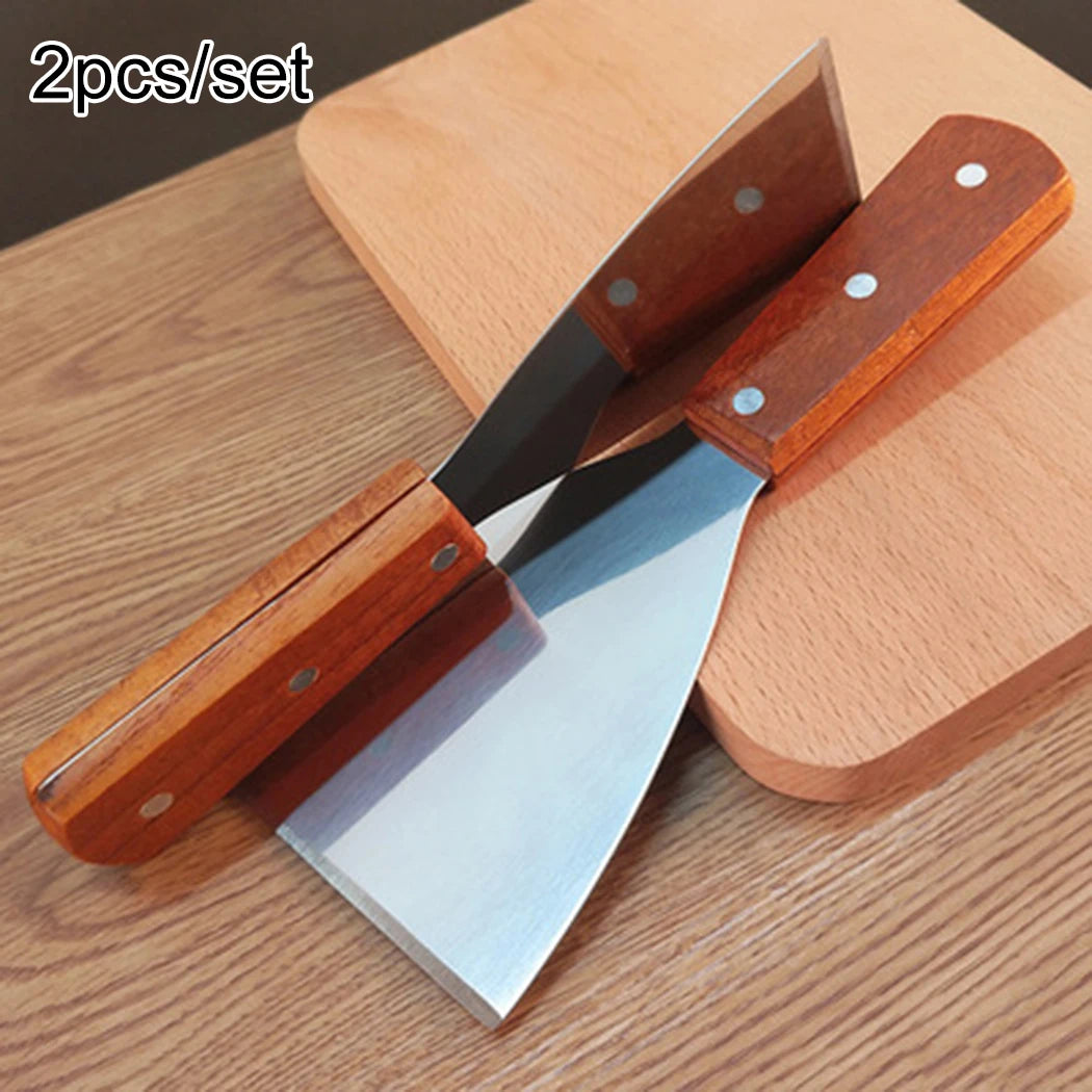 Espátula de Acero Inoxidable para Parrilla y Cocina – Multiusos
