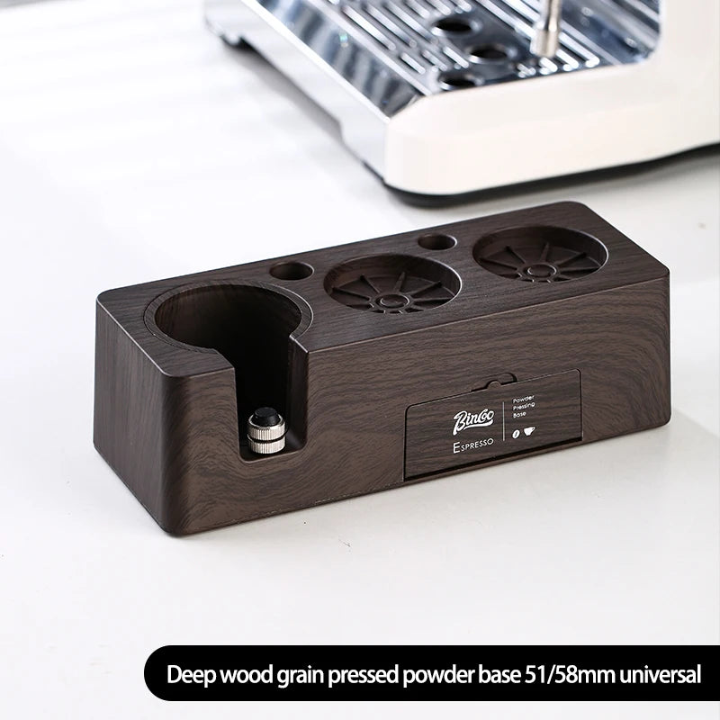 Bincoo Multifunction Espresso Tamper Station -Adjustable Height Distributor Organizer-Fit 51/54/58mm Plastic Coffee Station