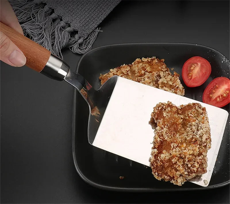 Espátula de Acero Inoxidable para Parrilla y Cocina – Multiusos