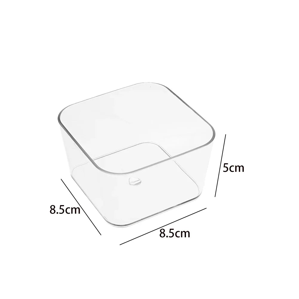 Caja de Almacenamiento Transparente de Gran Capacidad – Organizador para Cosméticos y Accesorios - 369 view