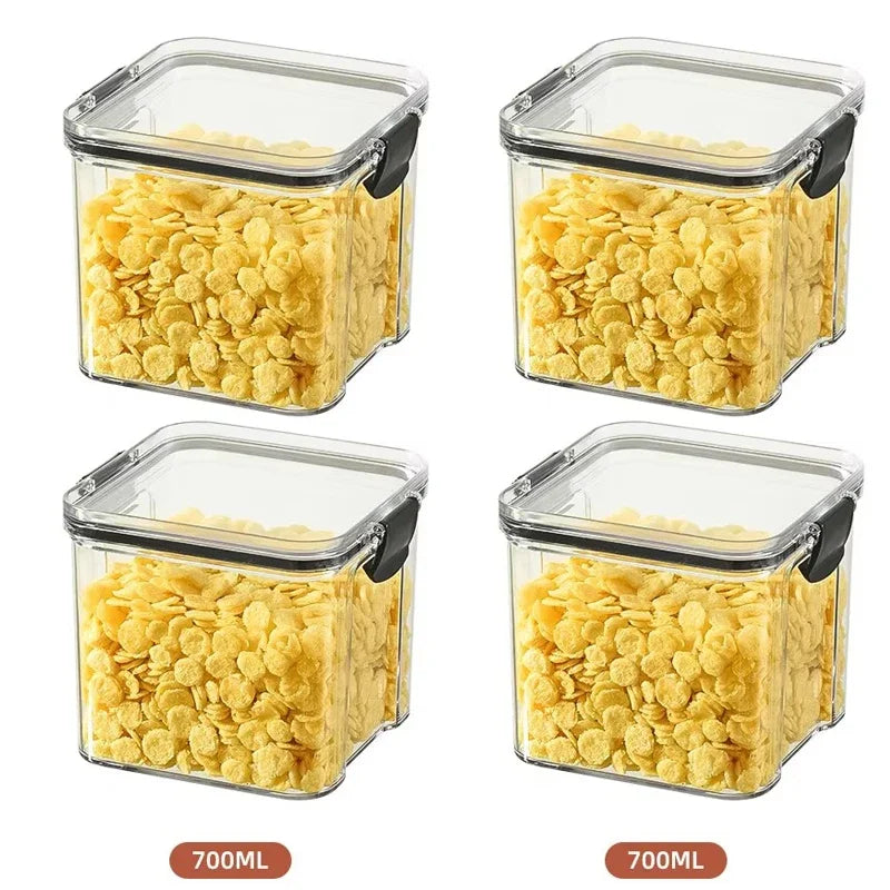Tarros Sellados de Gran Capacidad – Almacenamiento Hermético para Cocina