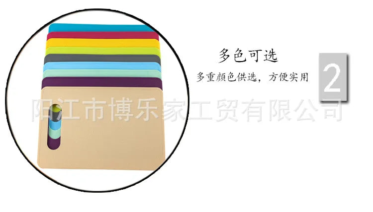 Kitchen Tools PP Creative Square Chopping Board Vegetable and Fruit Chopping Board Easy To Clean Non Slip Chopping Board Tools