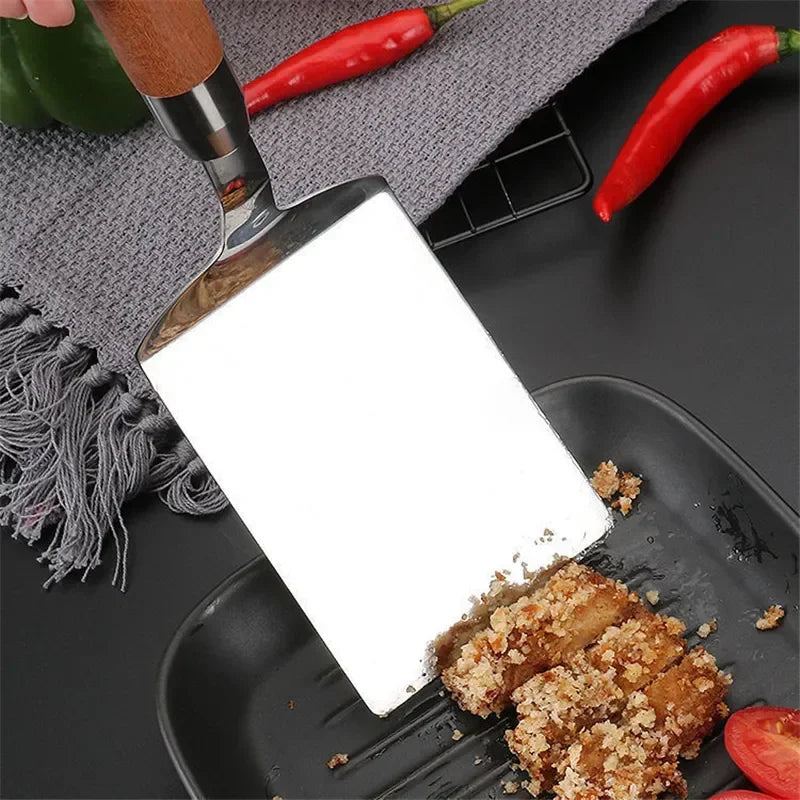 Espátula de Acero Inoxidable para Parrilla y Cocina – Multiusos