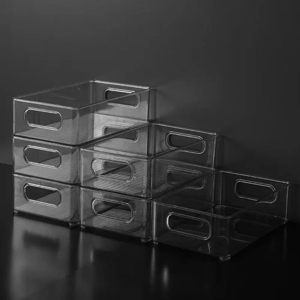 Caja Organizadora Transparente Apilable – Almacenamiento Multiuso