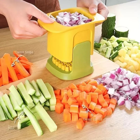 Picadora de verduras multifuncional, artefacto para cortar cebollas, patatas fritas, utensilio de cocina, rebanador de patatas y pepino, herramientas de cocina - 369 view