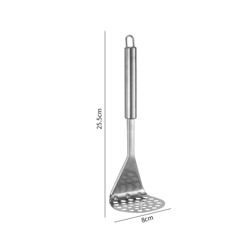 Prensapuré Manual de Acero Inoxidable – Triturador de Papas y Verduras