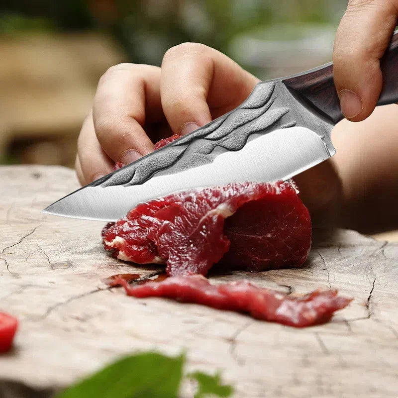 Cuchillo Deshuesador Forjado – Acero Inoxidable, Mango de Madera, Profesional - 369 view