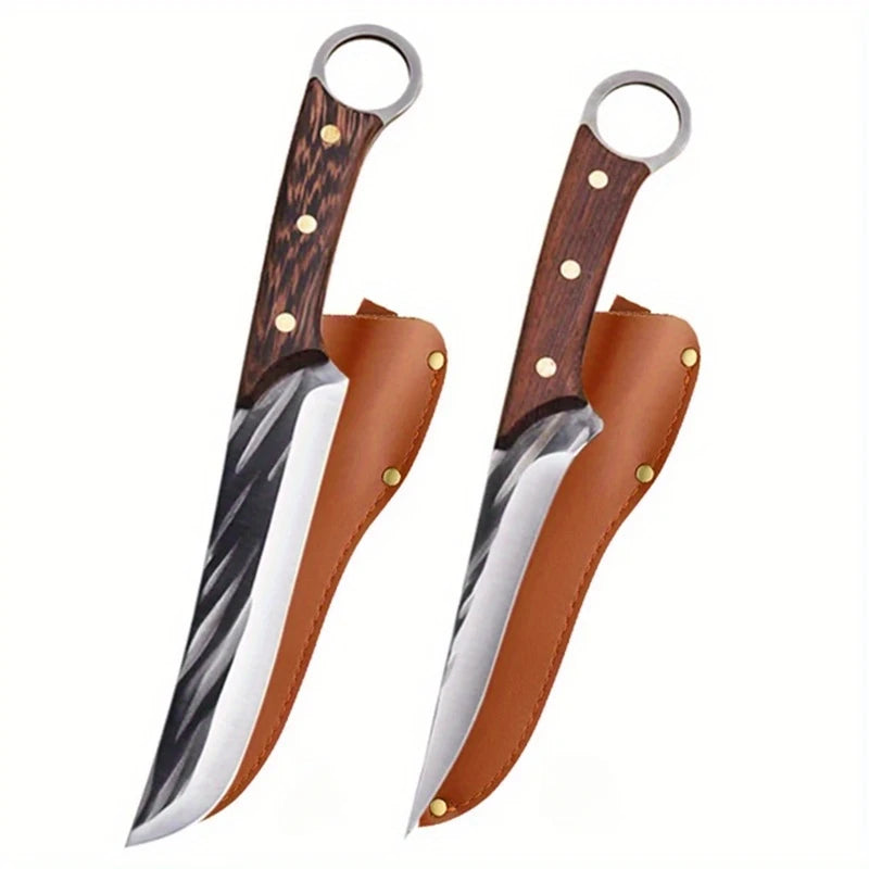 Cuchillo Deshuesador Forjado – Acero Inoxidable, Mango de Madera, Profesional - 369 view