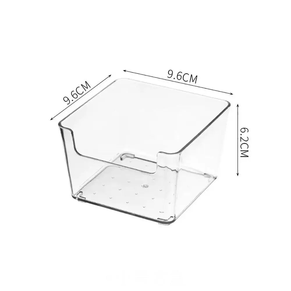 Caja Organizadora Transparente Apilable – Almacenamiento Multiuso