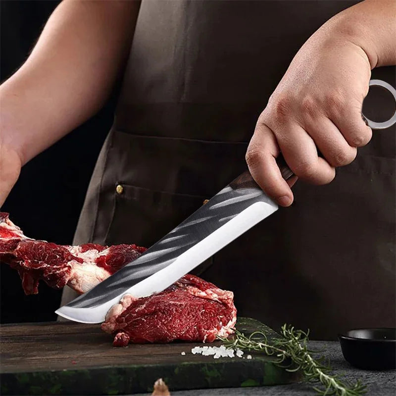 Cuchillo Deshuesador Forjado – Acero Inoxidable, Mango de Madera, Profesional - 369 view