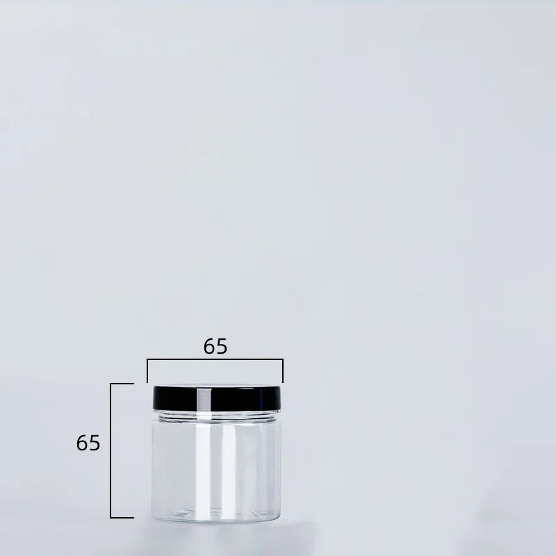 Clear Sealed Can With Lid Food Smell Odor Proof Storage Packaging Bottle Coffee Beans Seasoning Container Kitchen Accessories