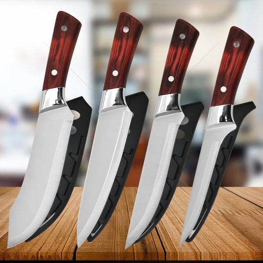 Cuchillo Deshuesador Profesional Forjado a Mano - 369 view