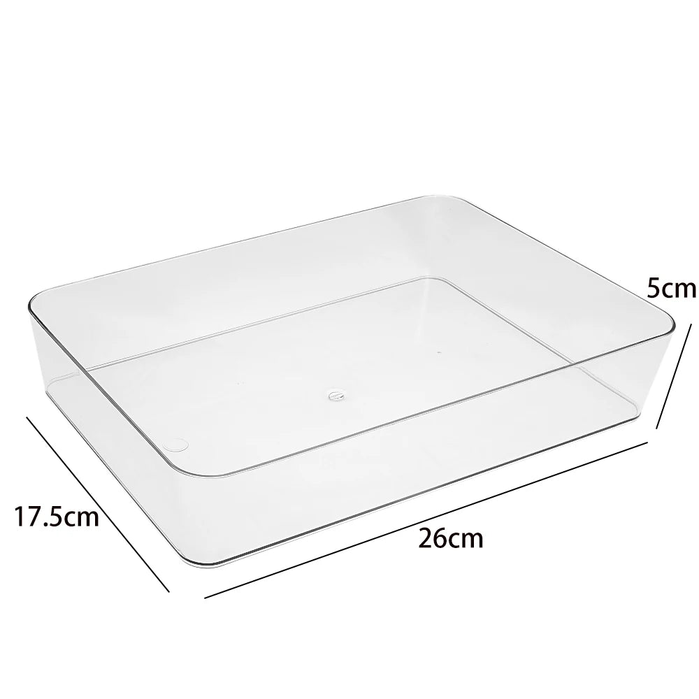 Caja de Almacenamiento Transparente de Gran Capacidad – Organizador para Cosméticos y Accesorios - 369 view