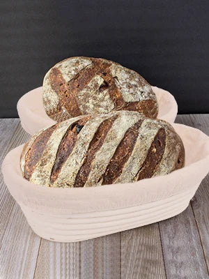 Natural Rattan Bread Proofing Basket Handmade Rattan Wicker Baking Bowl Dough Fermentation Sourdough Banneton Bread Basket