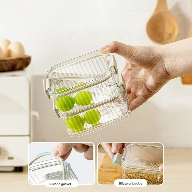 Cajas Apilables para Especias y Alimentos – Contenedores Herméticos Multiusos