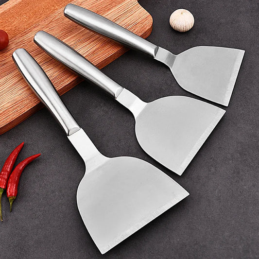 Espátula Multifuncional de Acero Inoxidable – Ideal para Cocina y BBQ