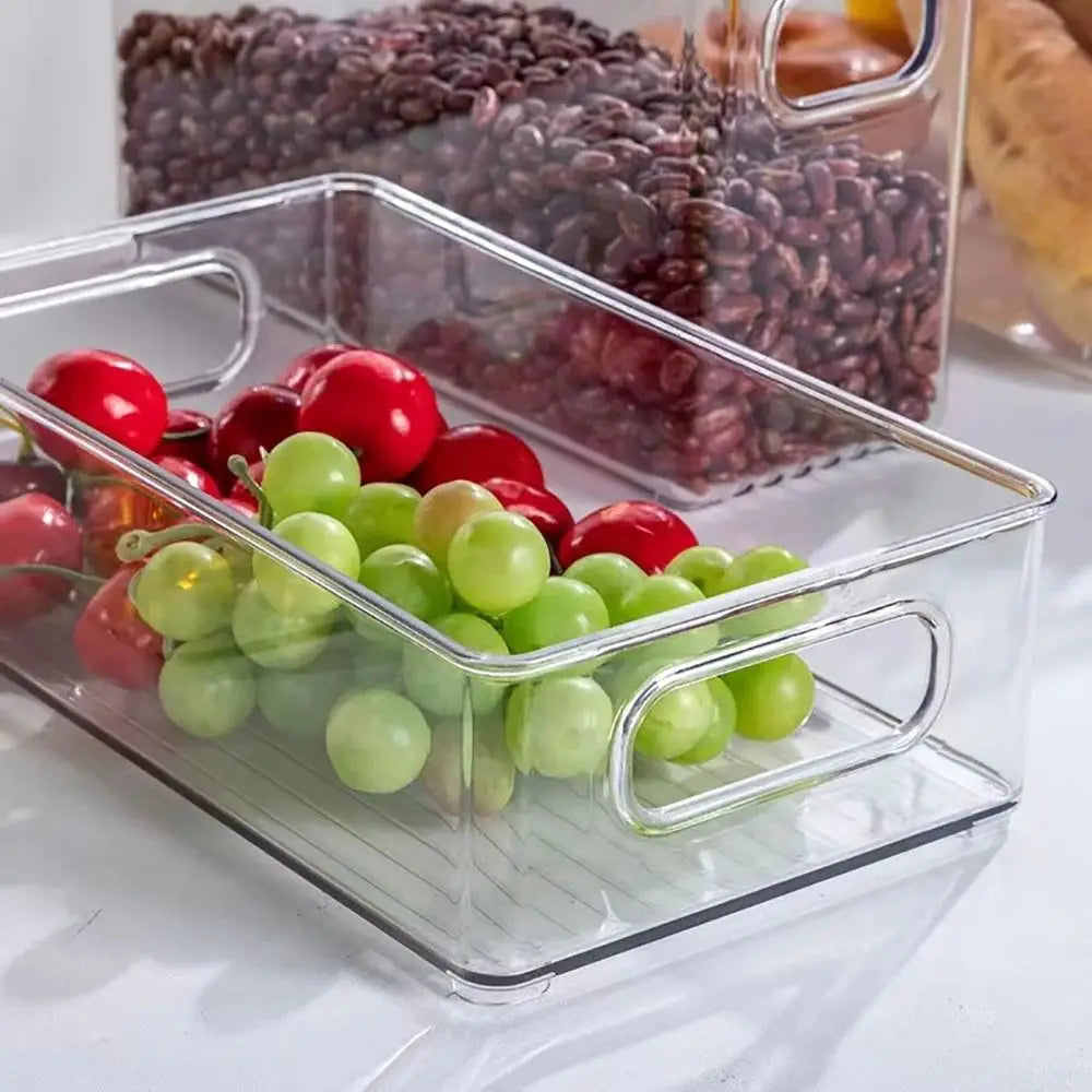 Caja Organizadora Transparente Apilable – Almacenamiento Multiuso