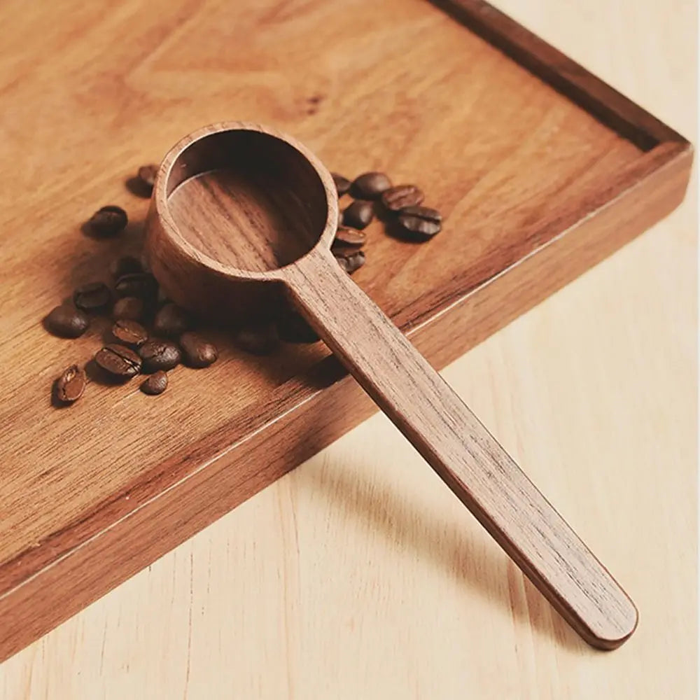 Wooden Measuring Spoon Set Kitchen Measuring Spoons Tea Coffee Scoop Sugar Spice Measure Spoon Measuring Tools for Cooking Home