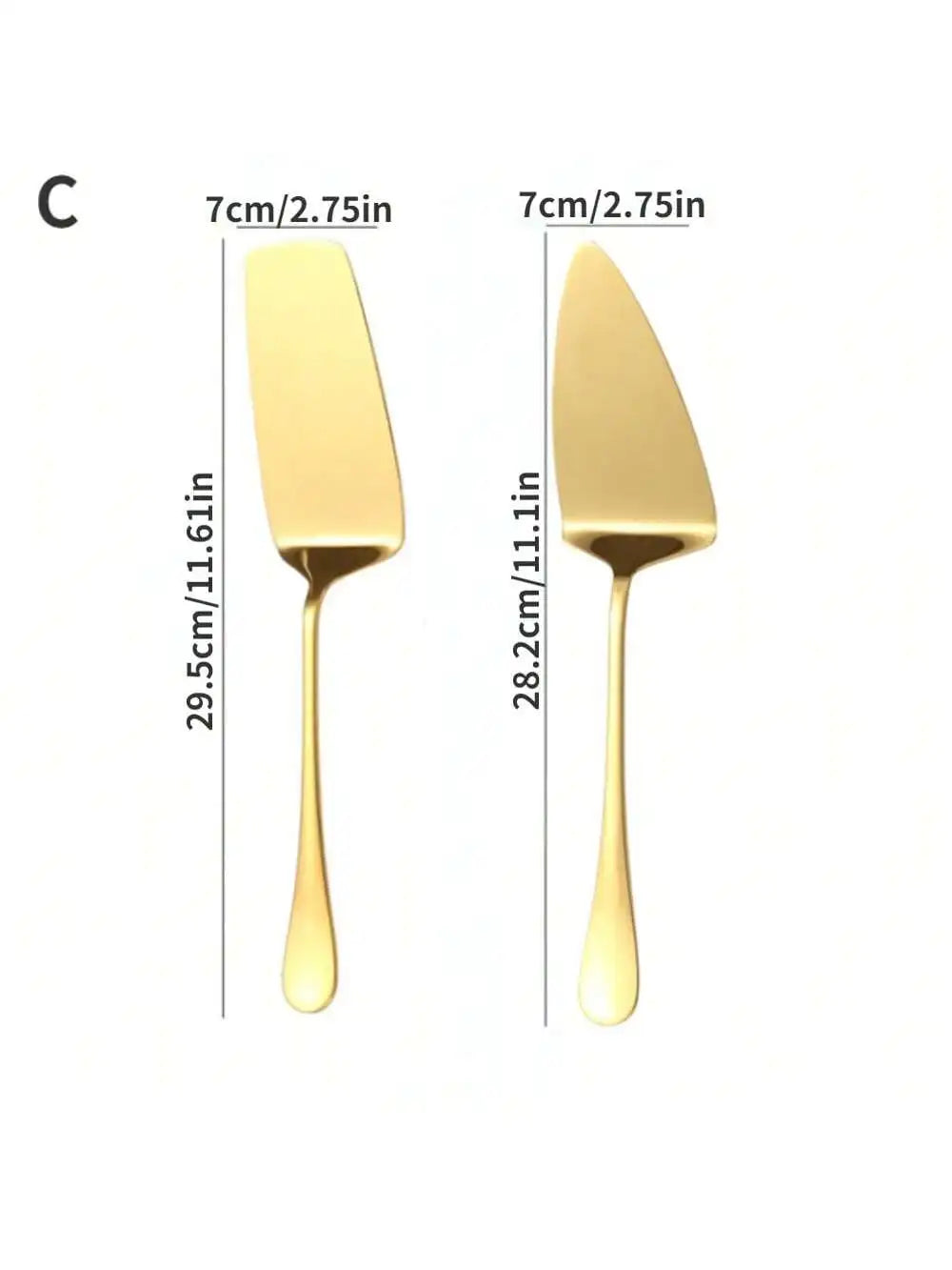 Stainless Steel Kitchenware Gold Serving Spoon Slotting Spoon Slotting Spatula Saucepan Soup Spoon Fork Kitchen Cooking Tool Set