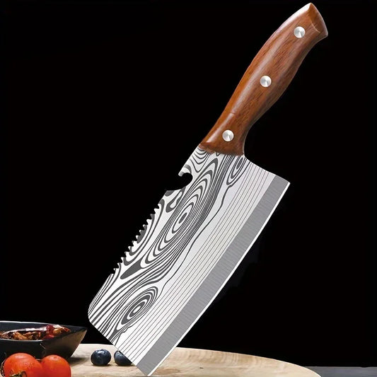 Cuchillo de Cocina Curvo – Doble Uso, Ideal para Cortar Verduras y Uso Doméstico - 369 view